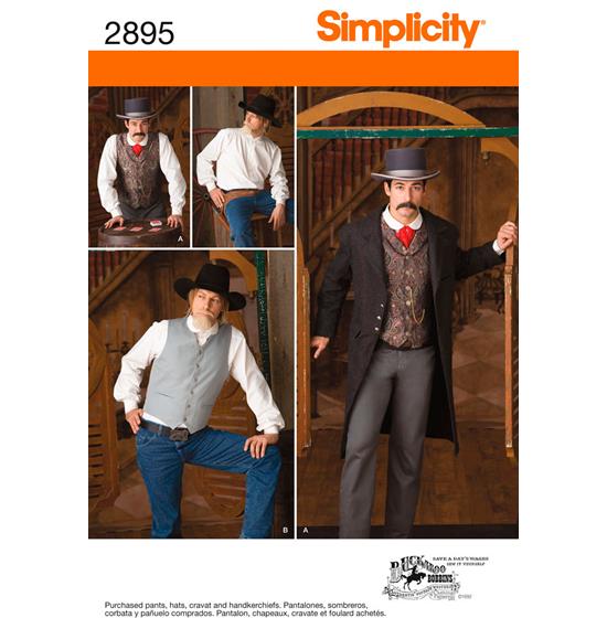 Simplicity 2895BB snitmønster