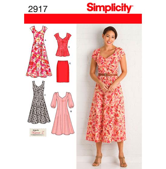 Simplicity 2917BB snitmønster