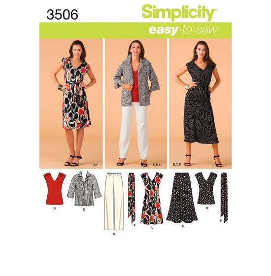 Simplicity 3506BB snitmønster