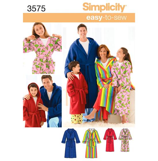 Simplicity 3575A snitmønster