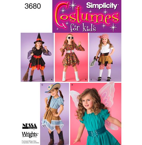 Simplicity 3680A snitmønster