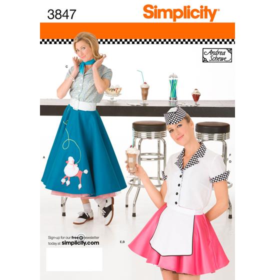 Simplicity 3847R5 snitmønster