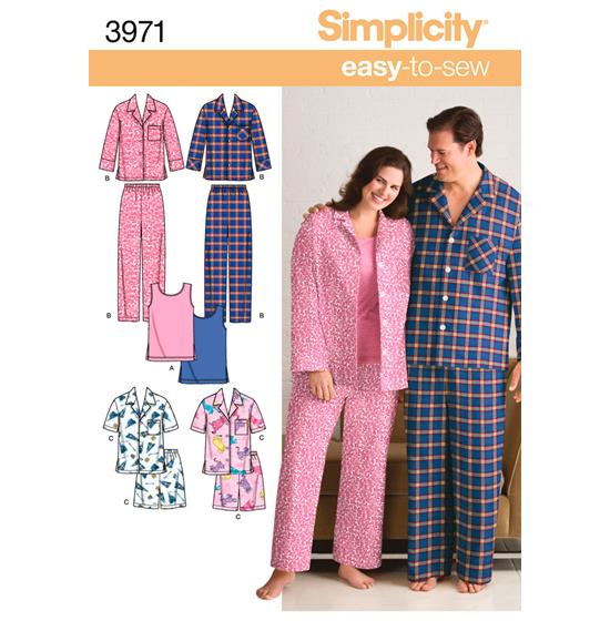 Simplicity 3971BB snitmønster