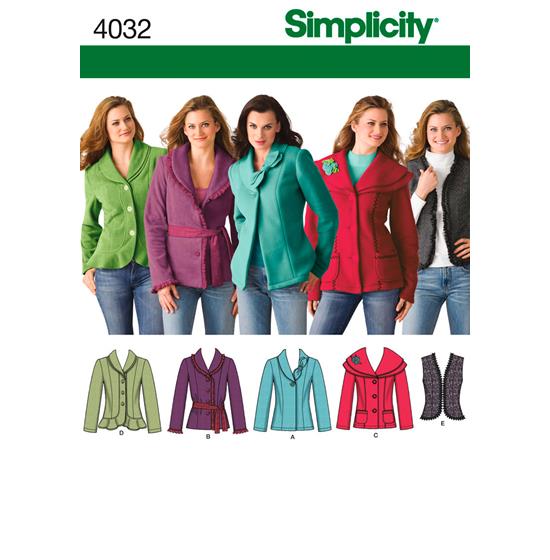 Simplicity 4032K5 snitmønster