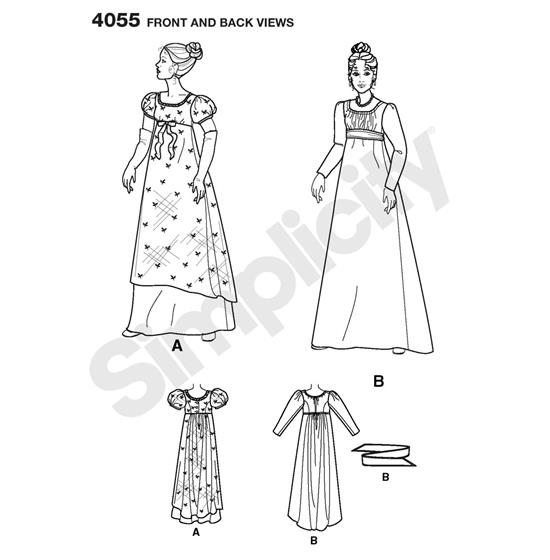 Simplicity 4055RR snitmønster