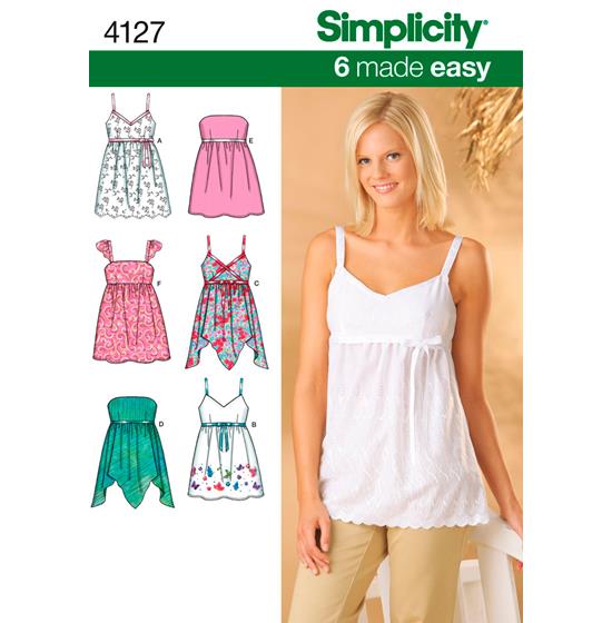 Simplicity 4127H5 snitmønster