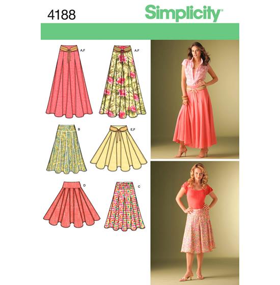 Simplicity 4188U5 snitmønster