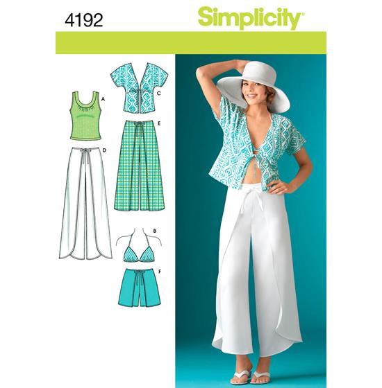 Simplicity 4192R5 snitmønster