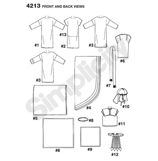 Simplicity 4213A snitmønster