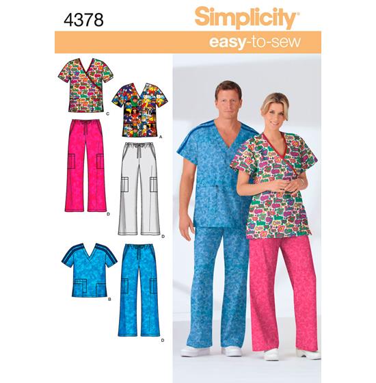 Simplicity 4378AA snitmønster