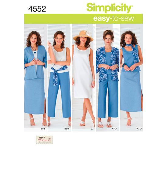 Simplicity 4552BB snitmønster