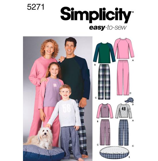 Simplicity 5271A snitmønster