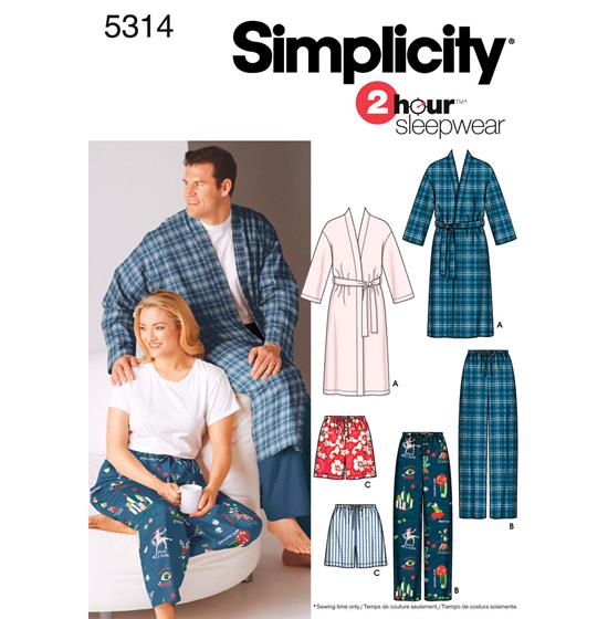 Simplicity 5314AA snitmønster