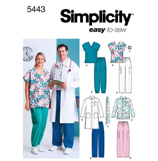 Simplicity 5443BB snitmønster