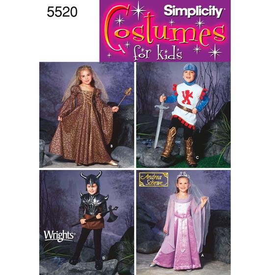 Simplicity 5520A snitmønster