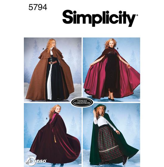 Simplicity 5794A snitmønster