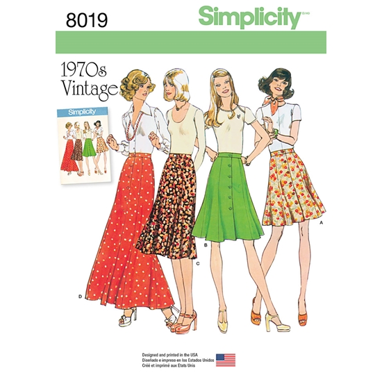 Simplicity 8019U5 snitmønster