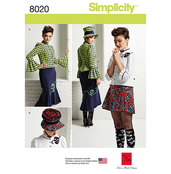 Simplicity 8020P5 snitmønster