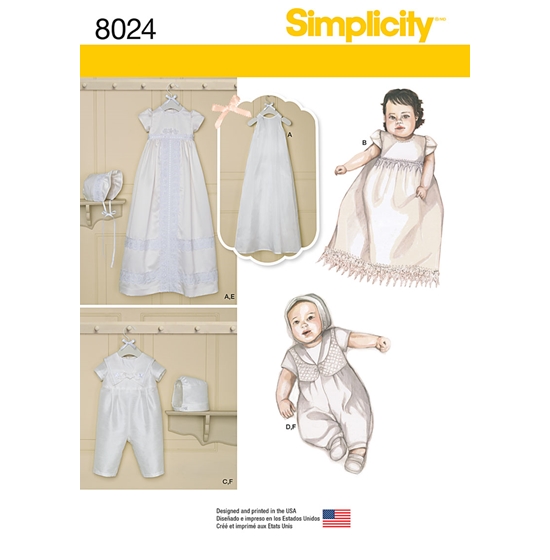 Simplicity 8024A snitmønster