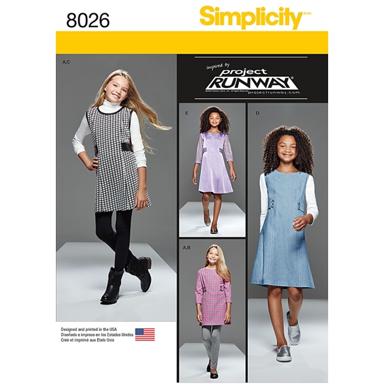 Simplicity 8026AA snitmønster