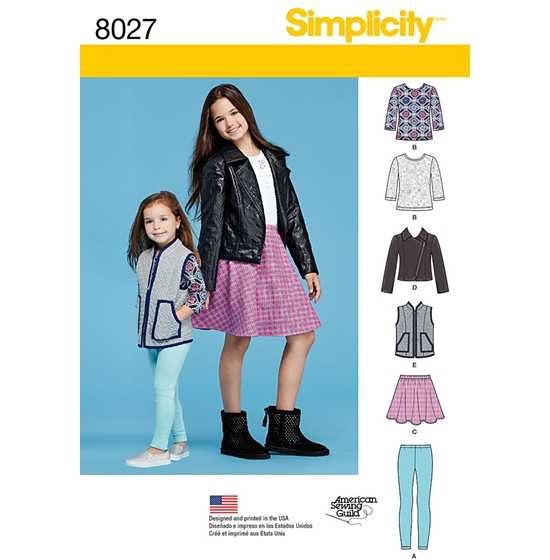 Simplicity 8027K5 snitmønster