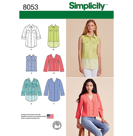 Simplicity 8053H5 snitmønster