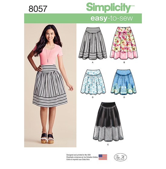 Simplicity 8057H5 snitmønster