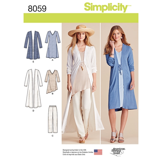 Simplicity 8059A snitmønster