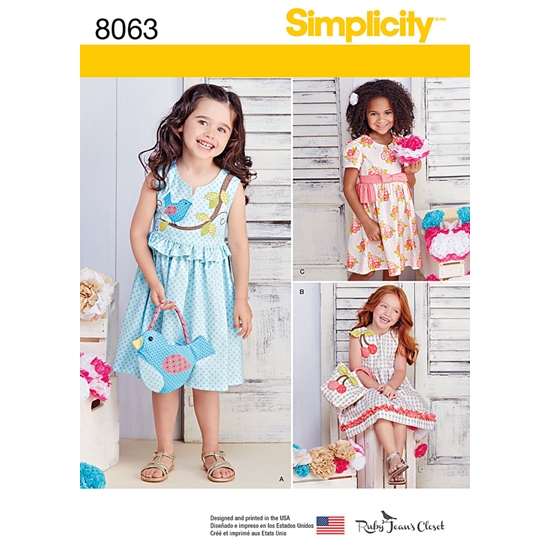 Simplicity 8063A snitmønster