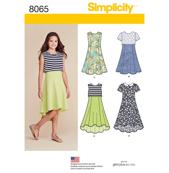 Simplicity 8065BB snitmønster