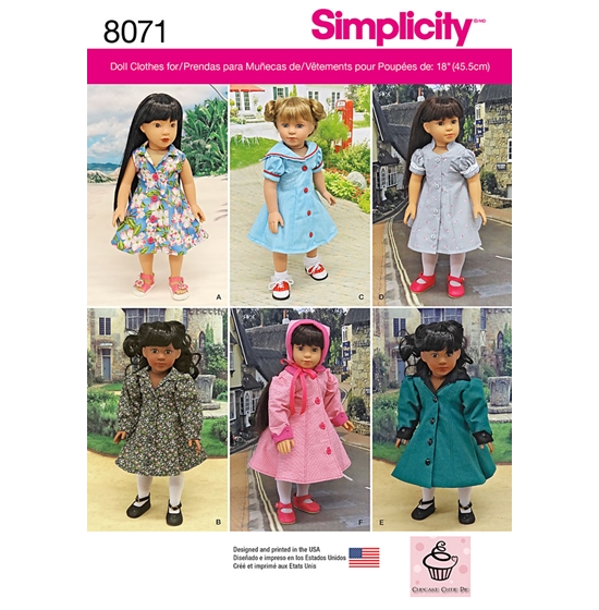 Simplicity 8071OS snitmønster