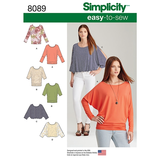 Simplicity 8089A snitmønster