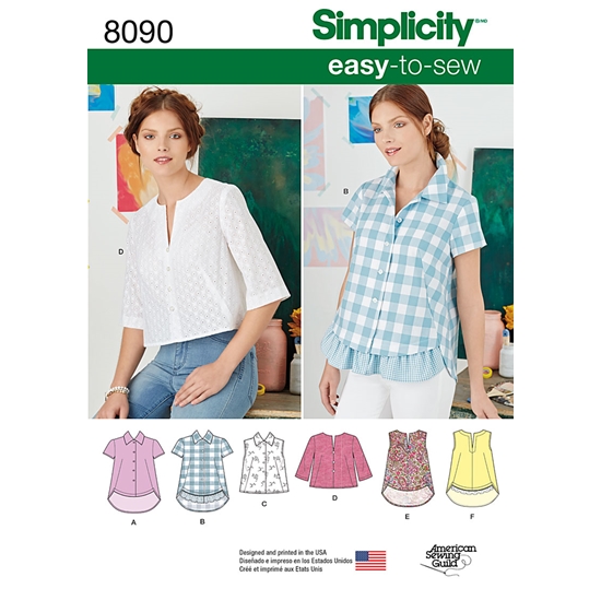 Simplicity 8090H5 snitmønster