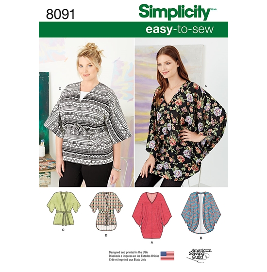 Simplicity 8091A snitmønster