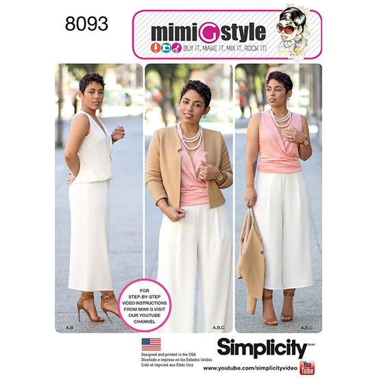 Simplicity 8093H5 snitmønster