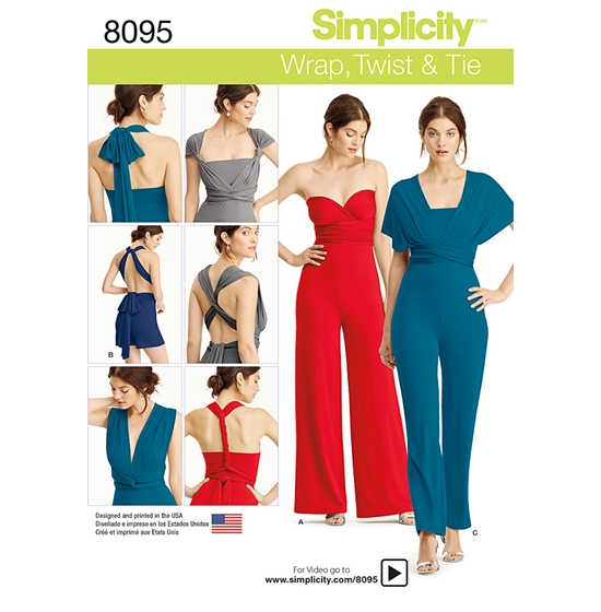 Simplicity 8095A snitmønster