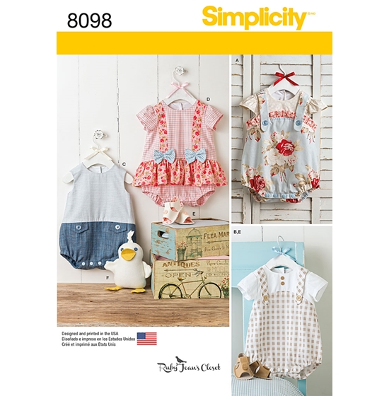 Simplicity 8098A snitmønster