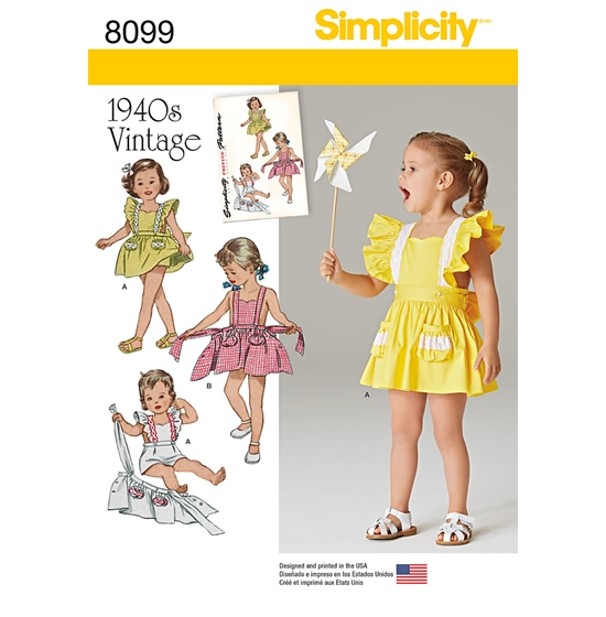 Simplicity 8099A snitmønster