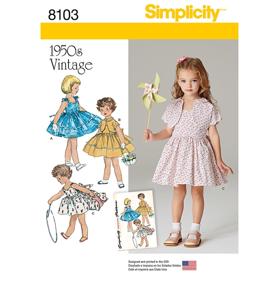 Simplicity 8103A snitmønster