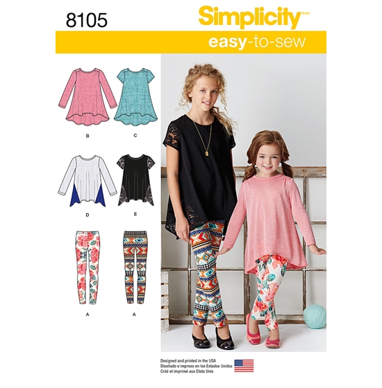 Simplicity 8105K5 snitmønster