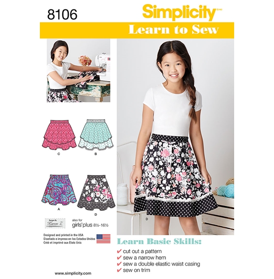 Simplicity 8106BB snitmønster