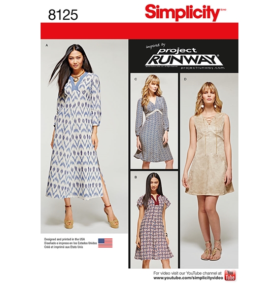 Simplicity 8125R5 snitmønster