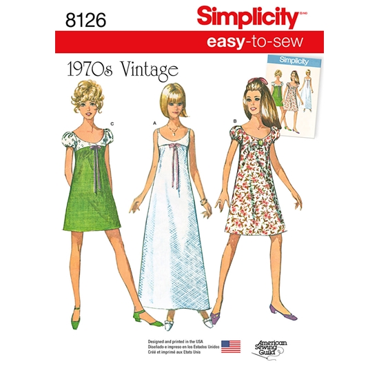 Simplicity 8126H5 snitmønster