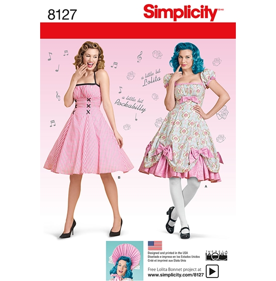 Simplicity 8127K5 snitmønster