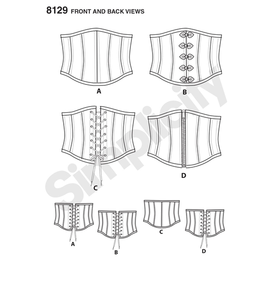 Simplicity 8129R5 snitmønster