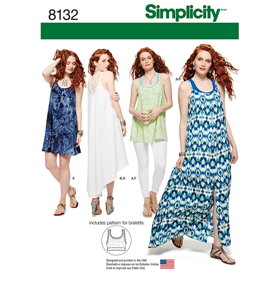 Simplicity 8132D5 snitmønster