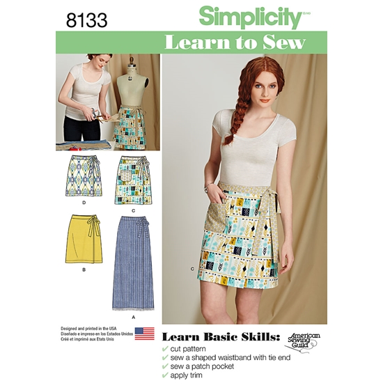 Simplicity 8133A snitmønster