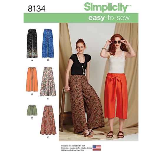 Simplicity 8134H5 snitmønster