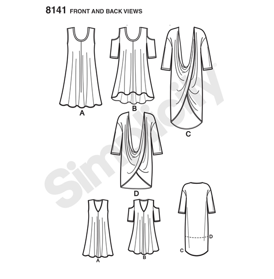 Simplicity 8141GG snitmønster