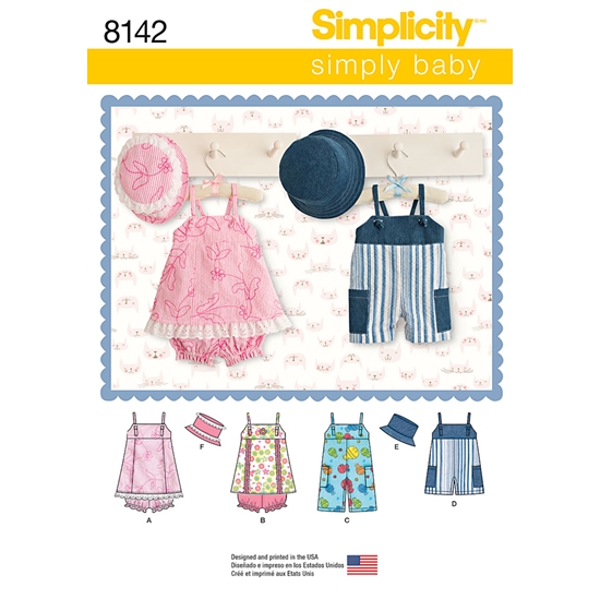 Simplicity 8142A snitmønster